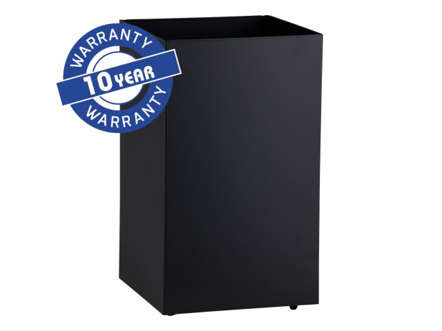 MERIDA STELLA BLACK LINE under-counter waste bin on swivel castors 60 l, black